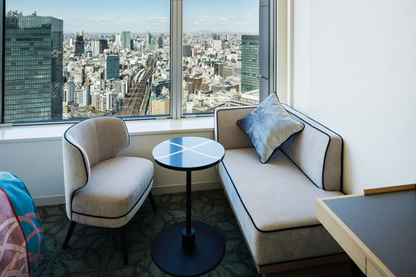 table and chairs at window side